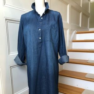 Denim shirt dress-Old Navy Large